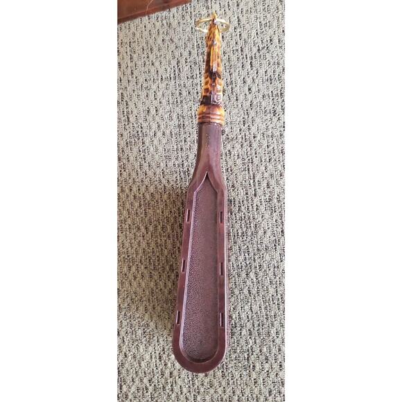 Vintage Made in Japan Grants Brush and Shoehorn Set in Original Box Seahorses - Picture 4 of 12